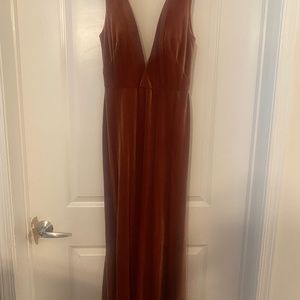 Jenny Yoo Velvet Dress